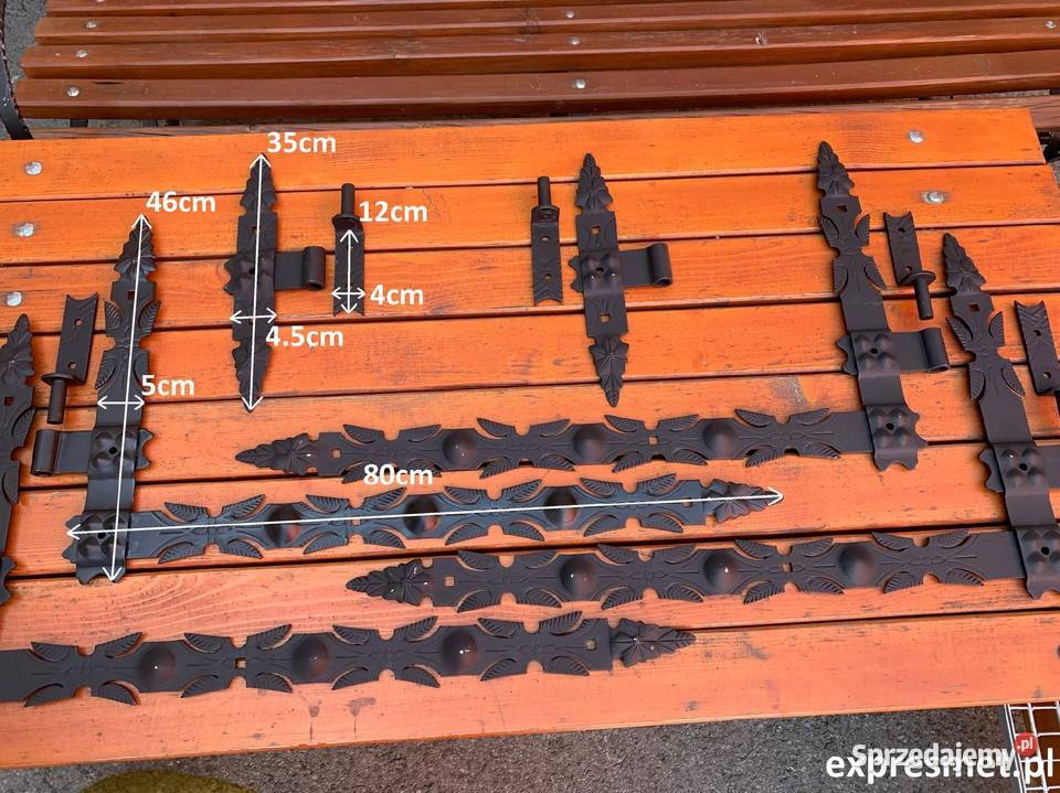 ZAWIAS PASOWY KUTY DO DRZWI 800MM BOLECHAK 2 małopolskie Skawina