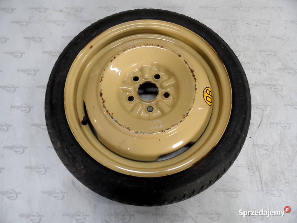 TOYOTA AVENSIS T25 PRIUS koło dojazdowe 1257016 Koła dojazdowe