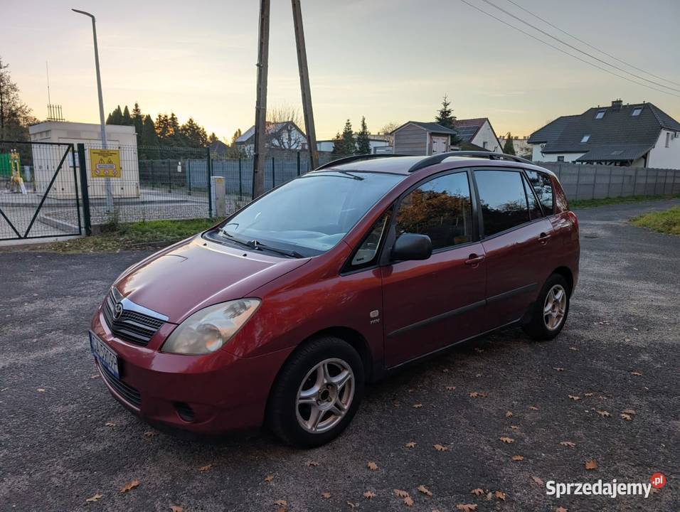 Toyota Corolla Verso 16 Corolla Katowice