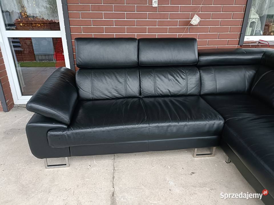 Sprzedam narożnik ze skóry Konin sprzedam