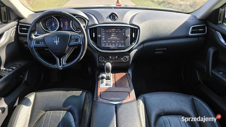 MASERATI GHIBLI S 4X4 30 V6 410 KONI MP3 Gliwice