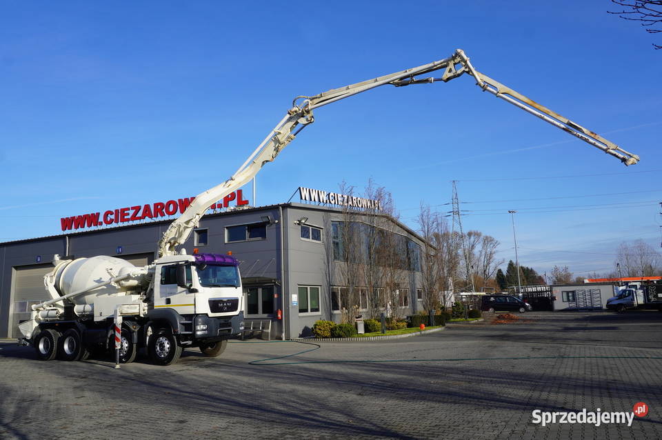 Pompogruszka MAN TGS 32400 8x4 426 MTH 18 klimatyzacja