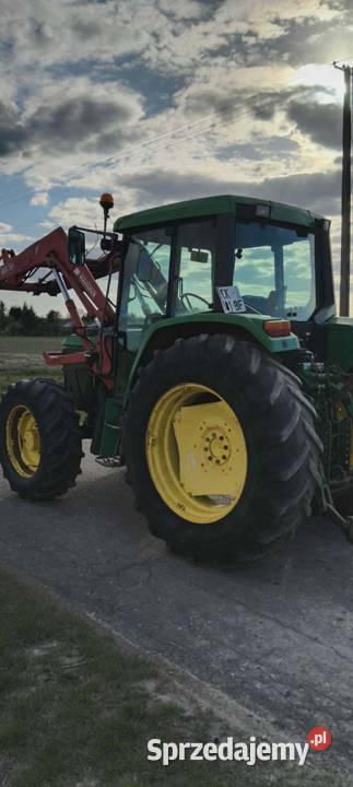 Ciągnik John Deere 6400 Tur sprowadzony Działyń sprzedam
