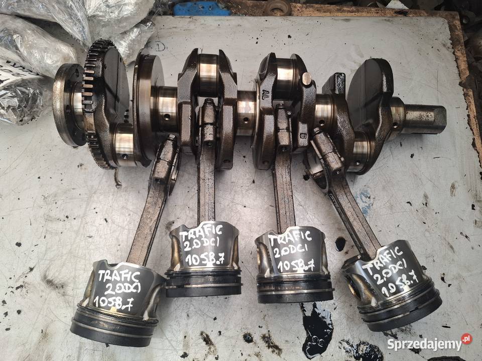 RENAULT TRAFIC VIVARO 20 DCI M9R wal korbowy Kielce