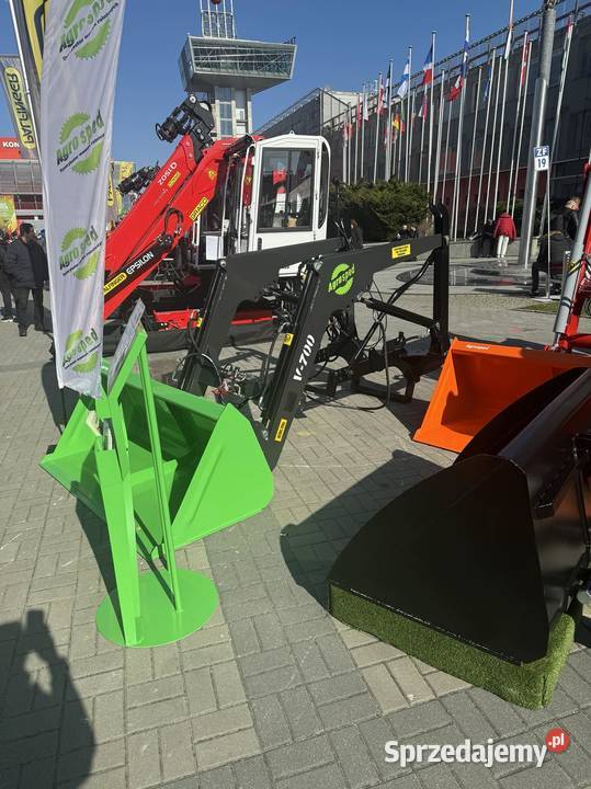 Ładowacz czołowy firmy Agrosped model V700 Ładowacze czołowe Baranów Sandomierski