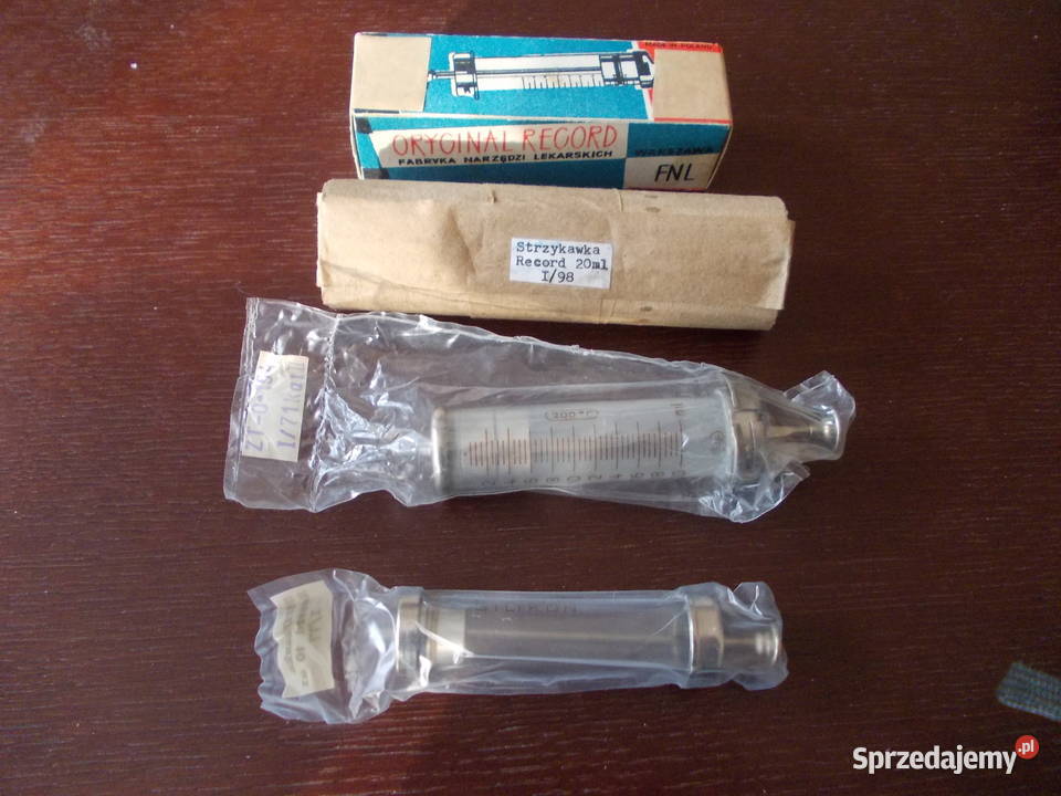 strzykawki szklane nowe 2 ml 5 ml 10 ml 20 ml z Pozostałe Legionowo sprzedam