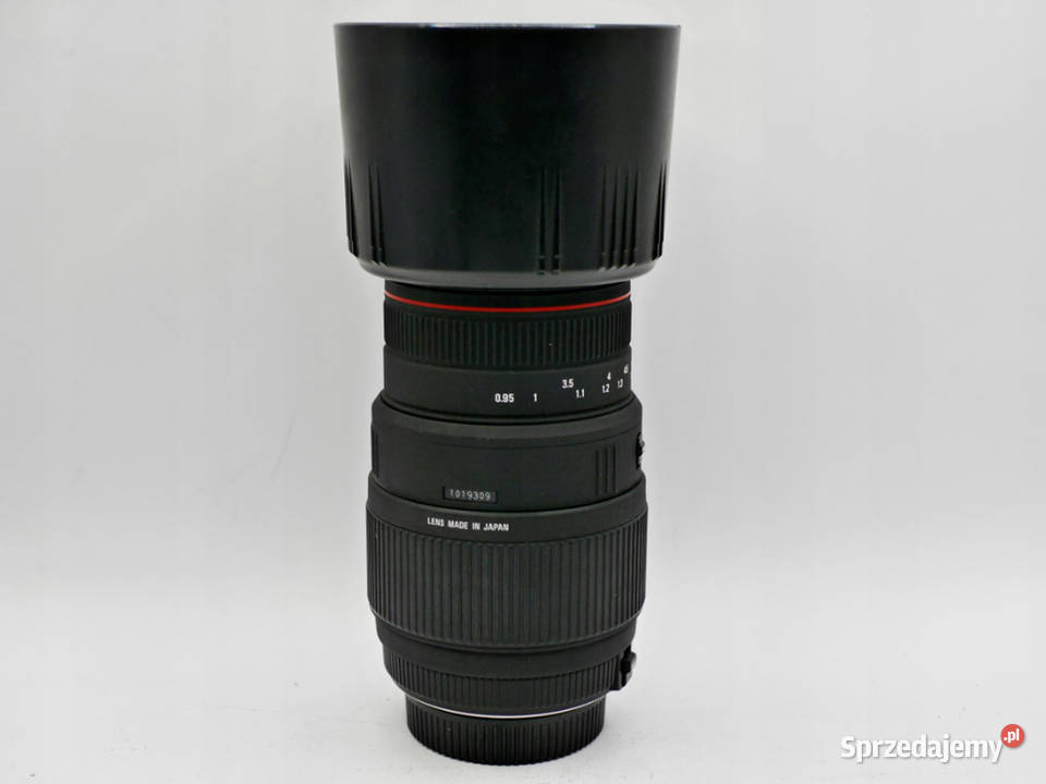 Obiektyw Sigma 70300mm F456 APO DG Macro Rumia