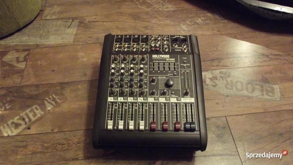 Powermixer + kolumny 2x250W HOLLYWOOD Sprzedajemy.pl