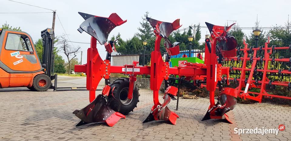 Pług obrotowy obracalny duży EUROMASZ nieuszkodzony Nowy Sącz sprzedam