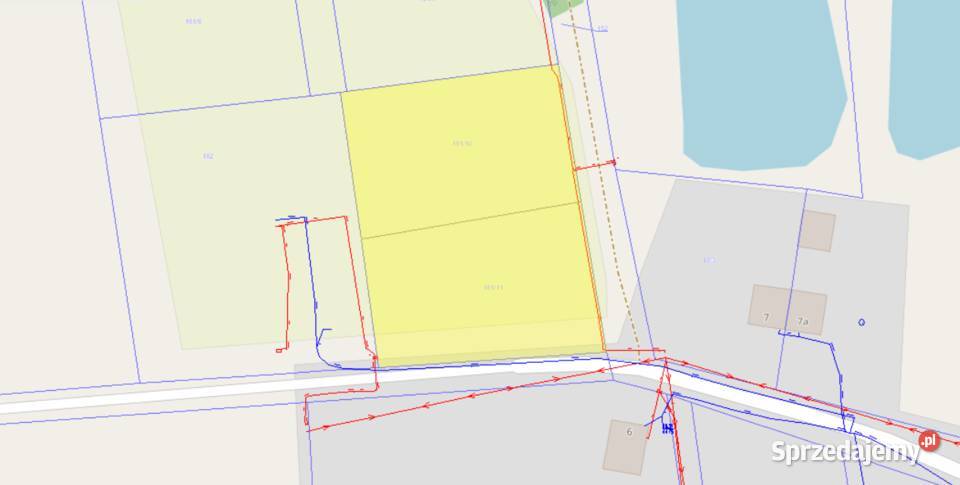 Działki budowlane Szylina 015 ha media WZ woda Bartoszyce