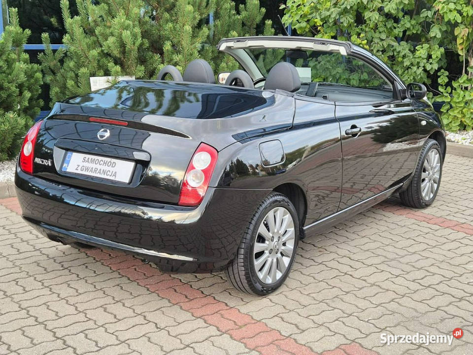 Nissan Micra 14 GWARANCJA tekna cabrio skóry isofix Warszawa