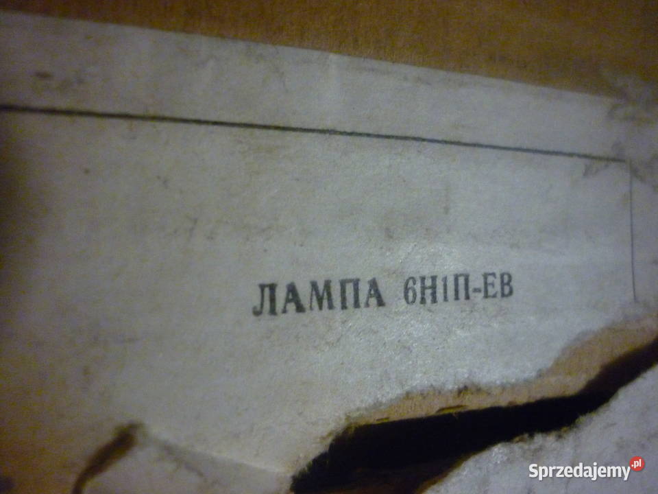 Lampa elektronowa 6N1PEW Dębica