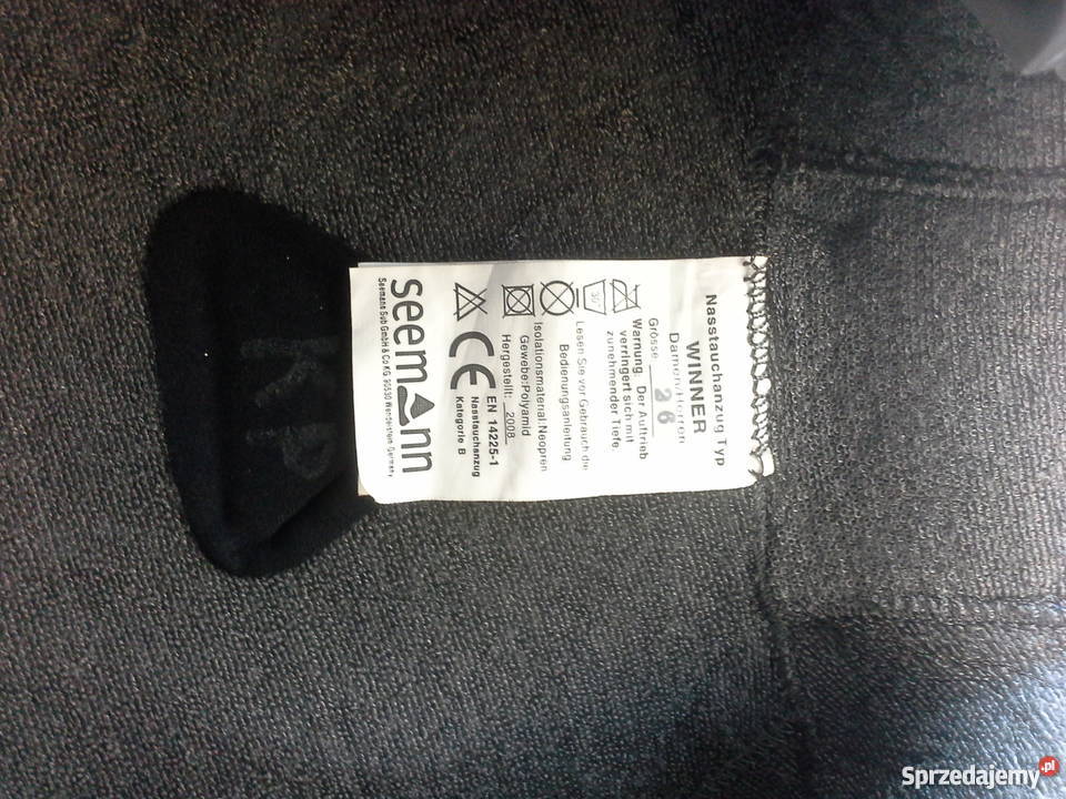 Skafander nurkowy Seemann Winner Komplet 65 6mm Sporty wodne Poznań