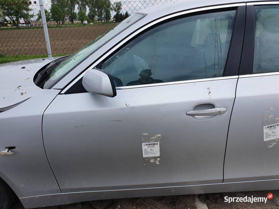 DRZWI LEWE PRZÓD BMW E60 530D TITANSILBER Lipno