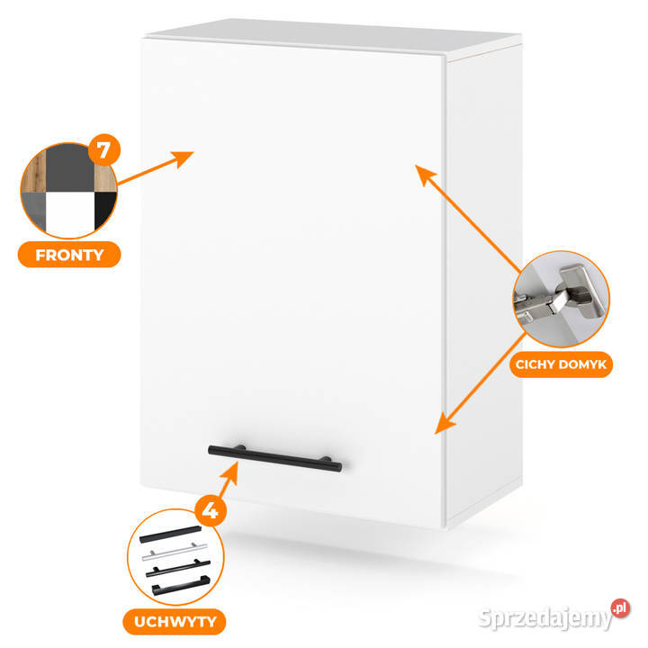 szafka kuchenna wisząca modułowa nowoczesna Kuchenne Elbląg
