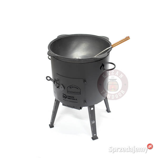 Kuchnia polowa kazan garnek 12L piec stalowy