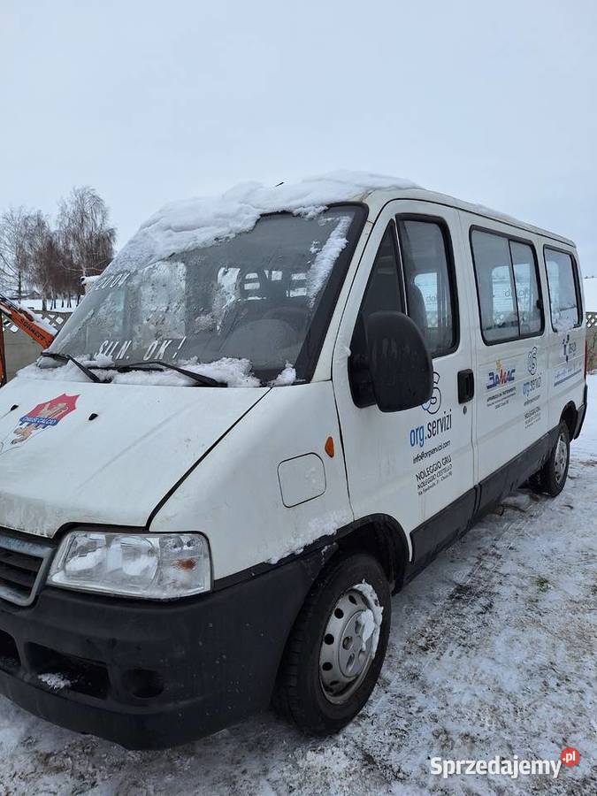 Fiat ducato 2004r 20d 9 miejsc 158 Przebieg Sugajno sprzedam
