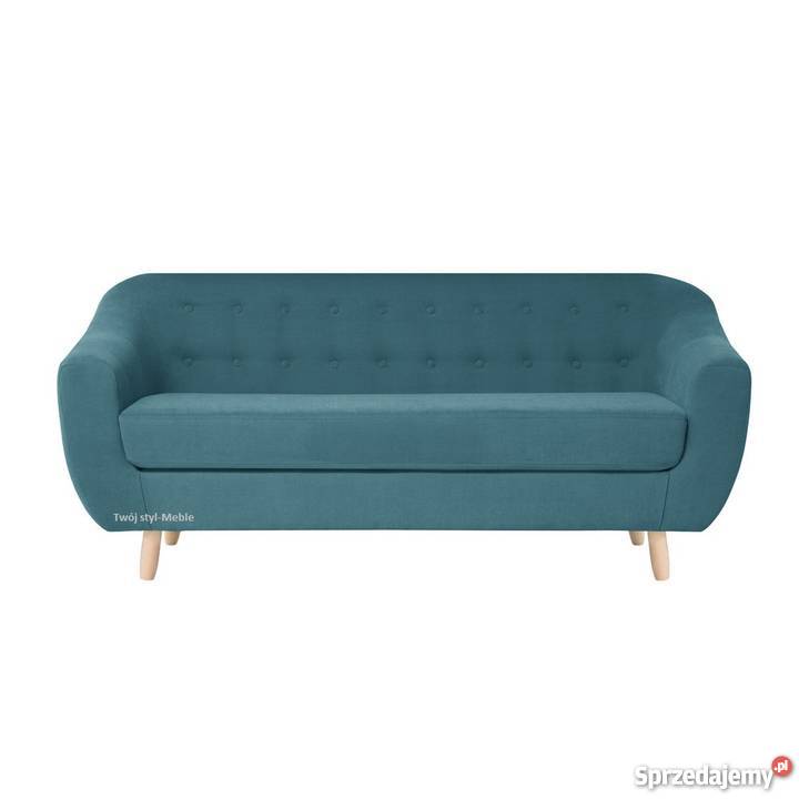Kanapa 3 w stylu skandynawskim dostepna na 184cm Komplety wypoczynkowe sprzedam