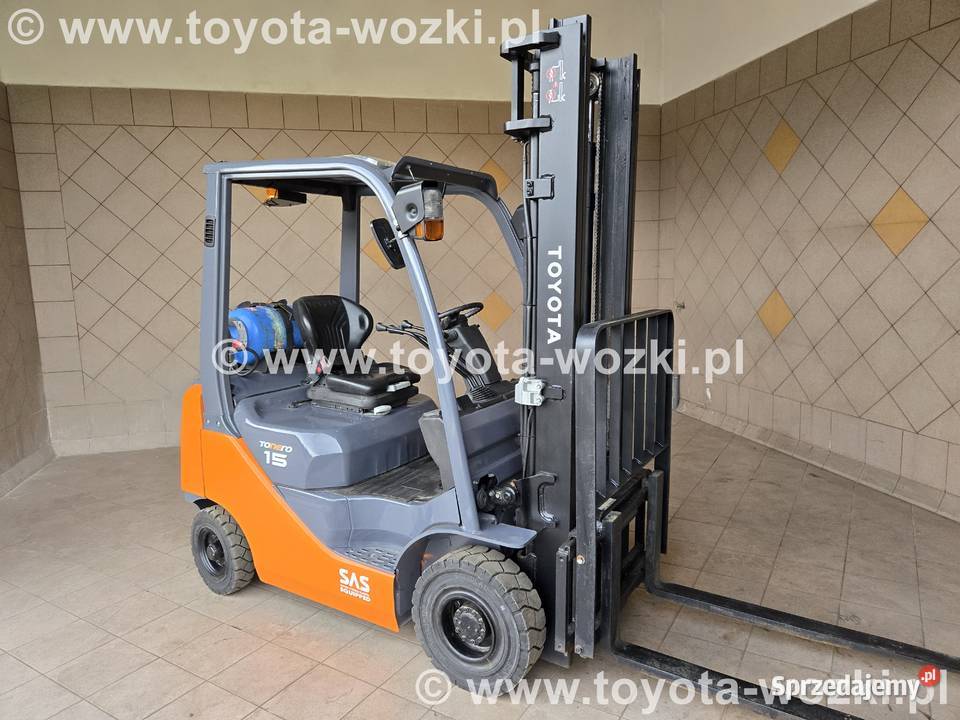 Wózek widłowy TOYOTA 8FGF15 nowy TOYOTA 8FG15 śląskie Mysłowice sprzedam