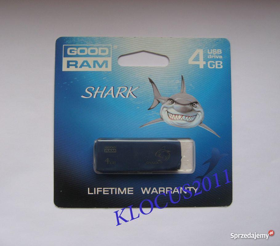 SZYBKI PENDRIVE 4GB GOODRAM Shark USB podkarpackie Jasło sprzedam