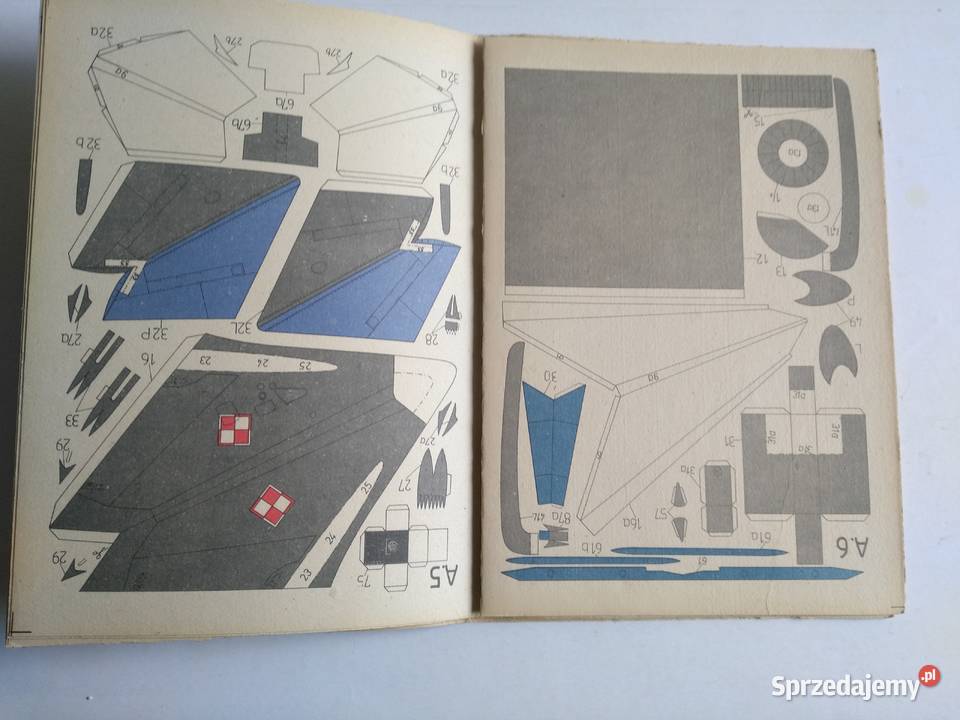 Mały Modelarz 121990 Samolot myśliwskobombowy śląskie Dąbrowa Górnicza sprzedam