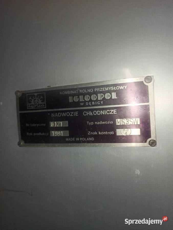 Kontener chłodniczy Izoterma Chłodnia wojskowa z Skierniewice sprzedam