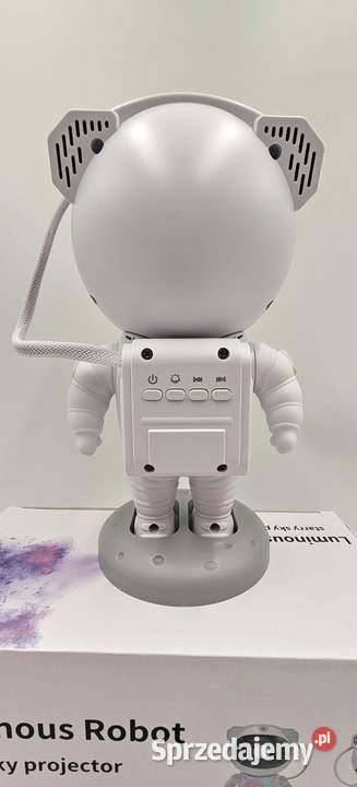 Projektor gwiazd astronauta XXL lampka nocna LED mazowieckie Ząbki