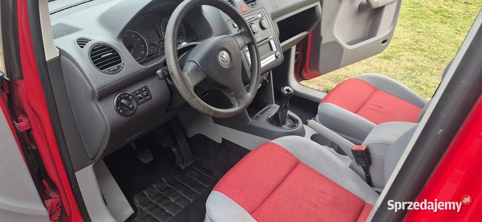 VW Caddy Life 14 MPI 2008r 2x drzwi przesuwne 5 Nasielsk