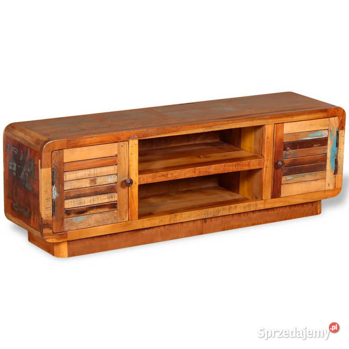 Szafka pod TV z drewna z odzysku 120x30x40 mazowieckie Warszawa sprzedam