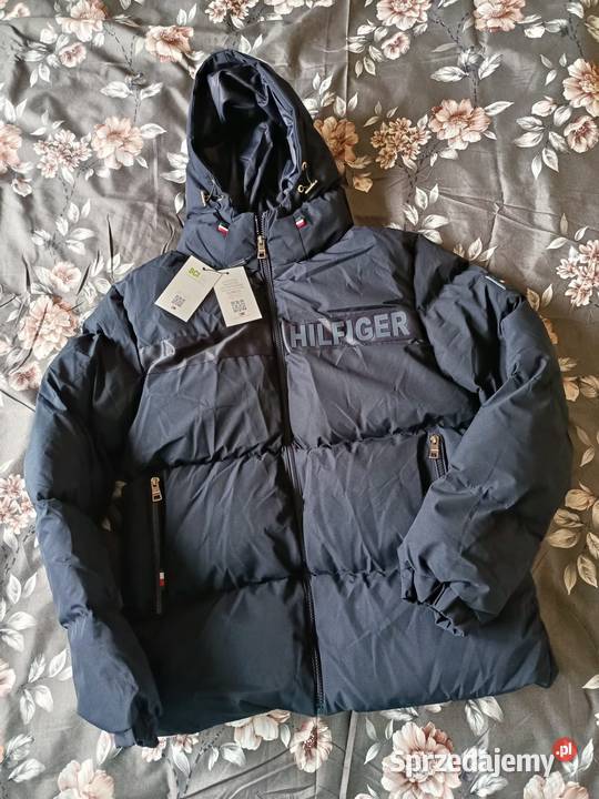 Kurtka zimowa pikowana Tommy Hilfiger granatowa Białystok