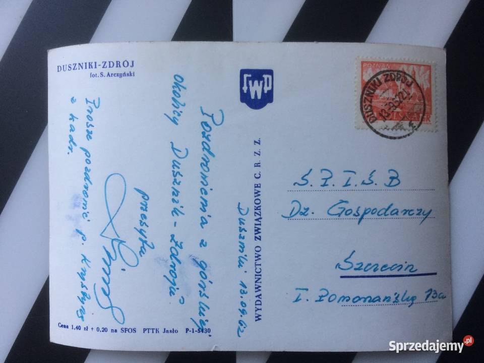 1107 Widokówka Duszniki Zdrój Szczecin