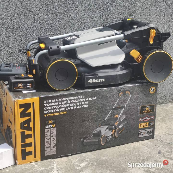 Kosiarka akumulatorowa Titan 41 Pozostałe Zawiercie sprzedam