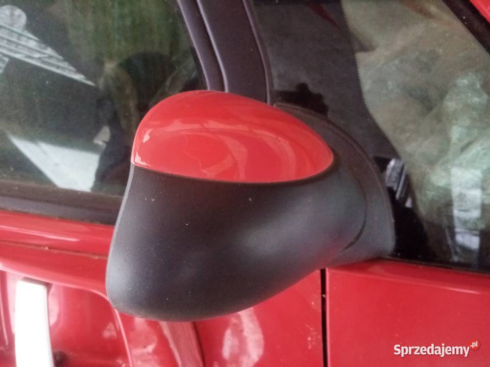 Lusterko Zewneczne kknb czerwone Peugeot 1007 L Łódź