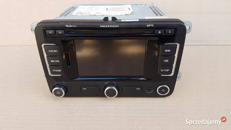 RADIO FABRYCZNE CD 3T0035192E FABIA II ROOMSTER Sprzęt audio fabryczny Międzychód