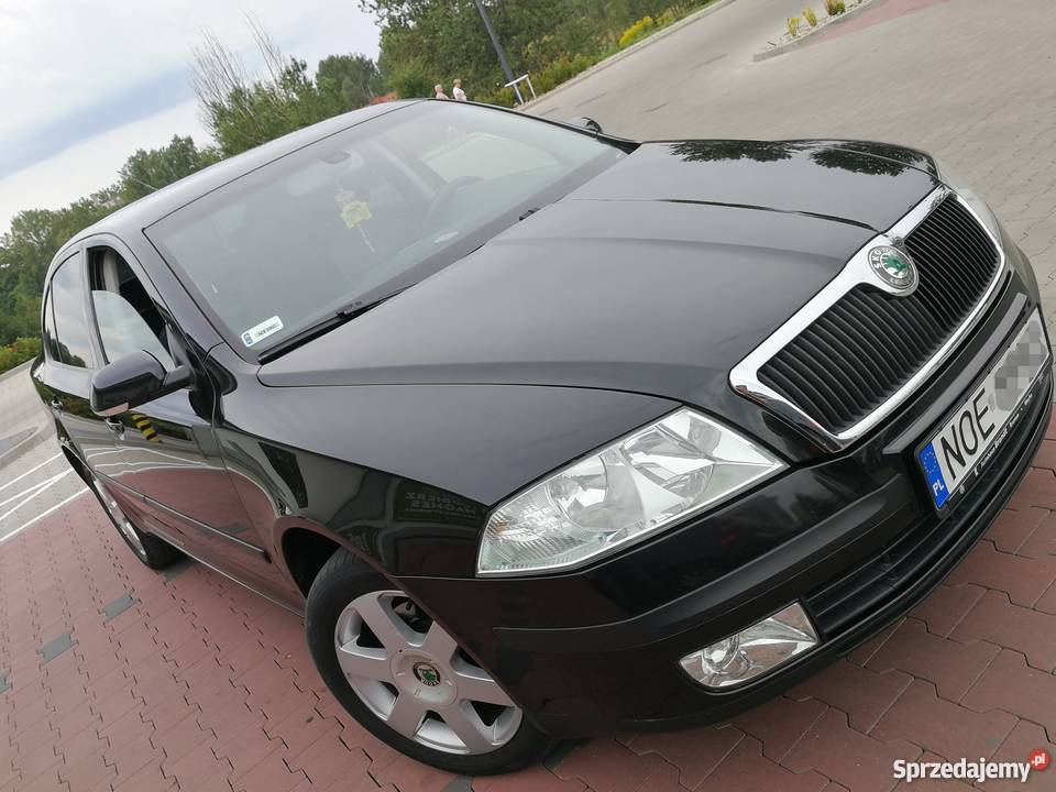 Skoda Octavia II 16 MPI 2005r skóry klima alu 1 wspomaganie kierownicy warmińsko-mazurskie Olecko
