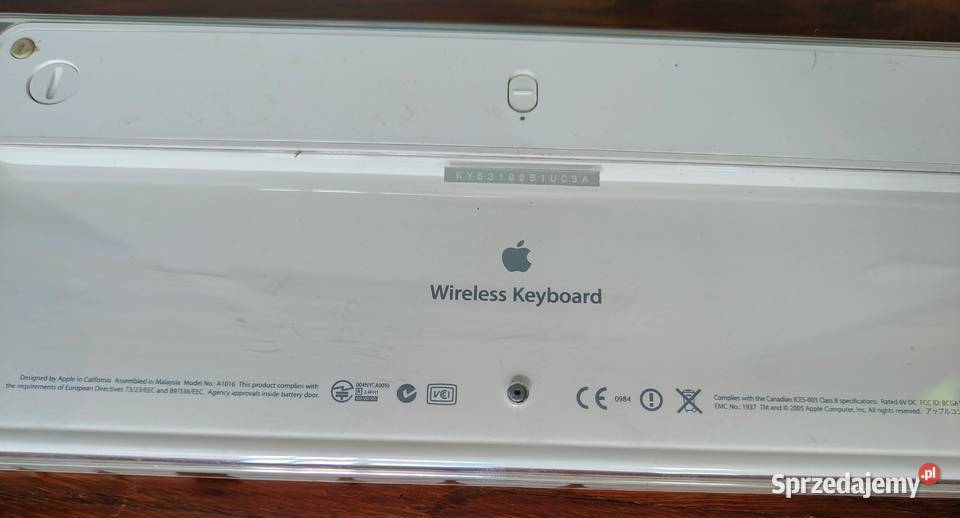 Bezprzewodowa Apple Wireless Keyboard model Bluetooth śląskie Jastrzębie-Zdrój