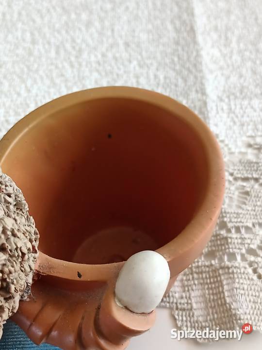 Doniczka osłonka dekoracja ogrodowa na kwiaty Zamość