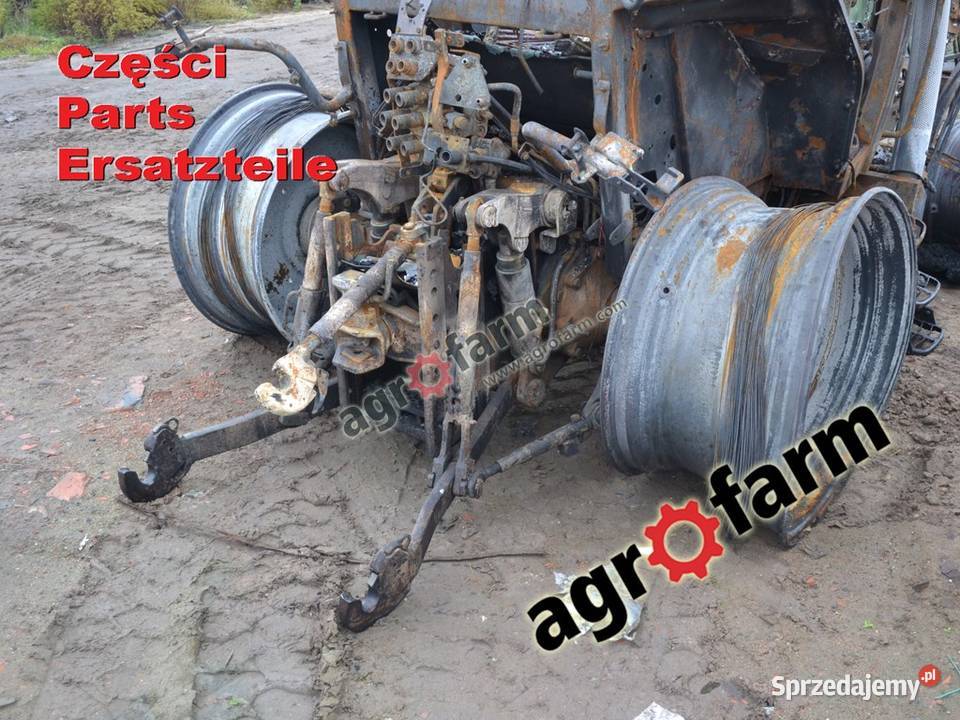 Massey Ferguson 5609 części skrzynia biegów oś Byków