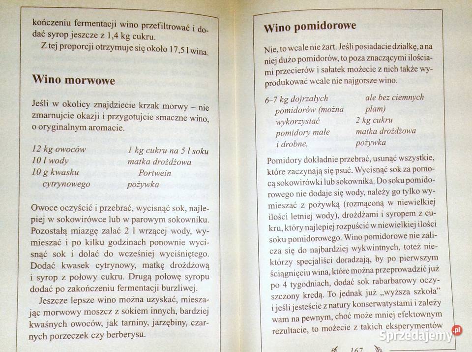 Nalewki likiery i wina domowe Małgorzata Caprari Chełm