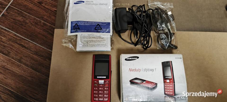 Unikat Samsung SGHC170 Red prawie nowy Gliwice