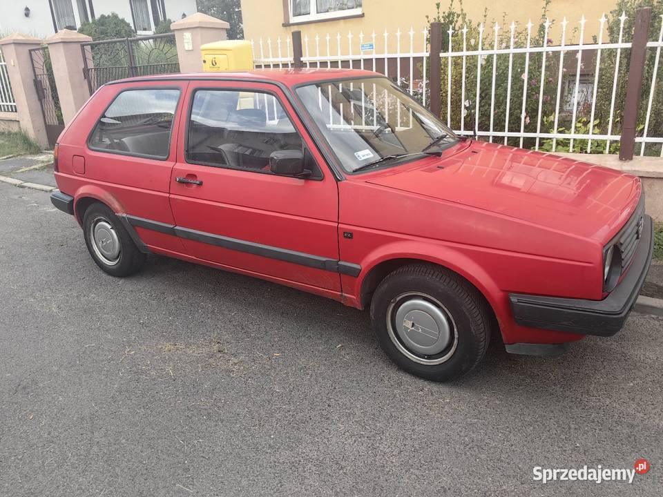VW Golf II 91r 13 benzyna śląskie