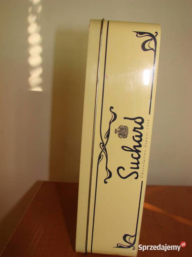 Chocolat Suchard blaszane pudełko pomorskie Pruszcz Gdański
