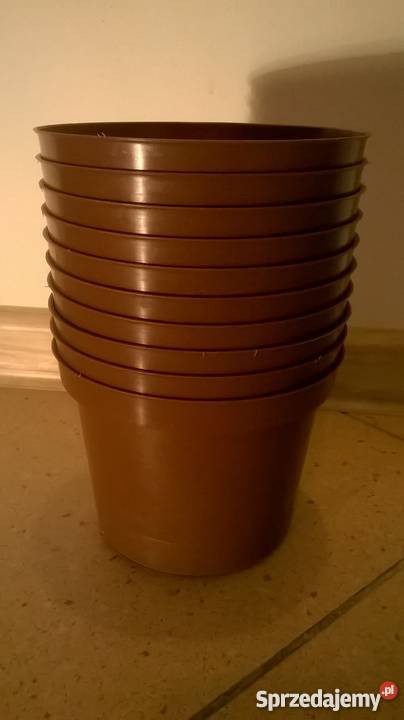 Doniczki produkcyjne okrągłe 13 09L 5 NOWE Siewierz