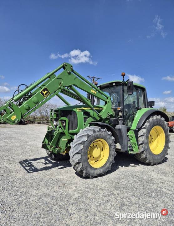John DEERE 6830 Ładowacz TUZ WOM 6910 6900 6200 Turobin sprzedam