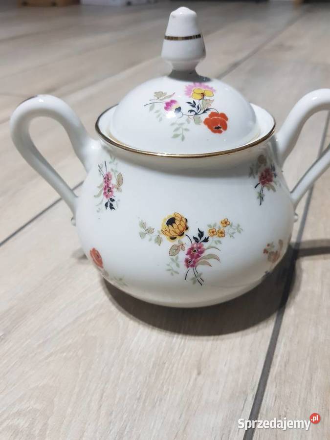 Cukiernica porcelana francuska Limoges Wyposażenie wnętrz