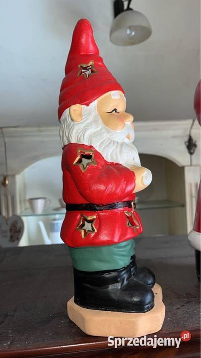 Mikołaj z workiem na świeczkę Ozdoba Boże sprzedam