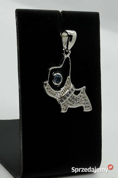 Nowa Srebrna Rodowana Zawieszka Próby 925 221g Wisiorki Zegarki i Biżuteria Elbląg