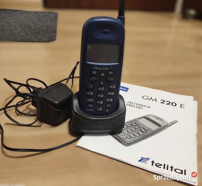 Kolekcjonerski Telital model GM220E vintage Łobez sprzedam