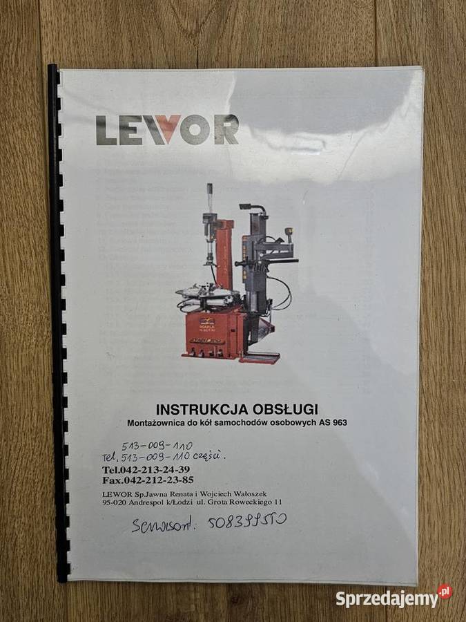 Montażownica opon HAWEKA JET AQUILA AS 963 2V pomorskie Łęgowo
