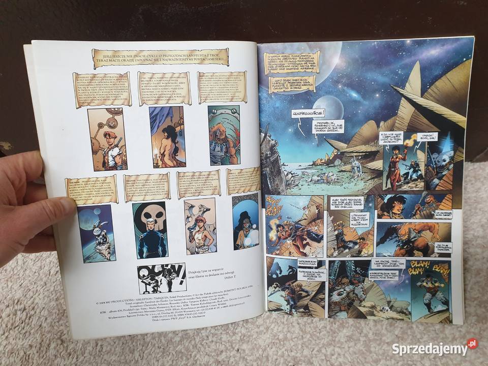 Lanfeust w Kosmosie 2 albumy Komiksy Gdynia
